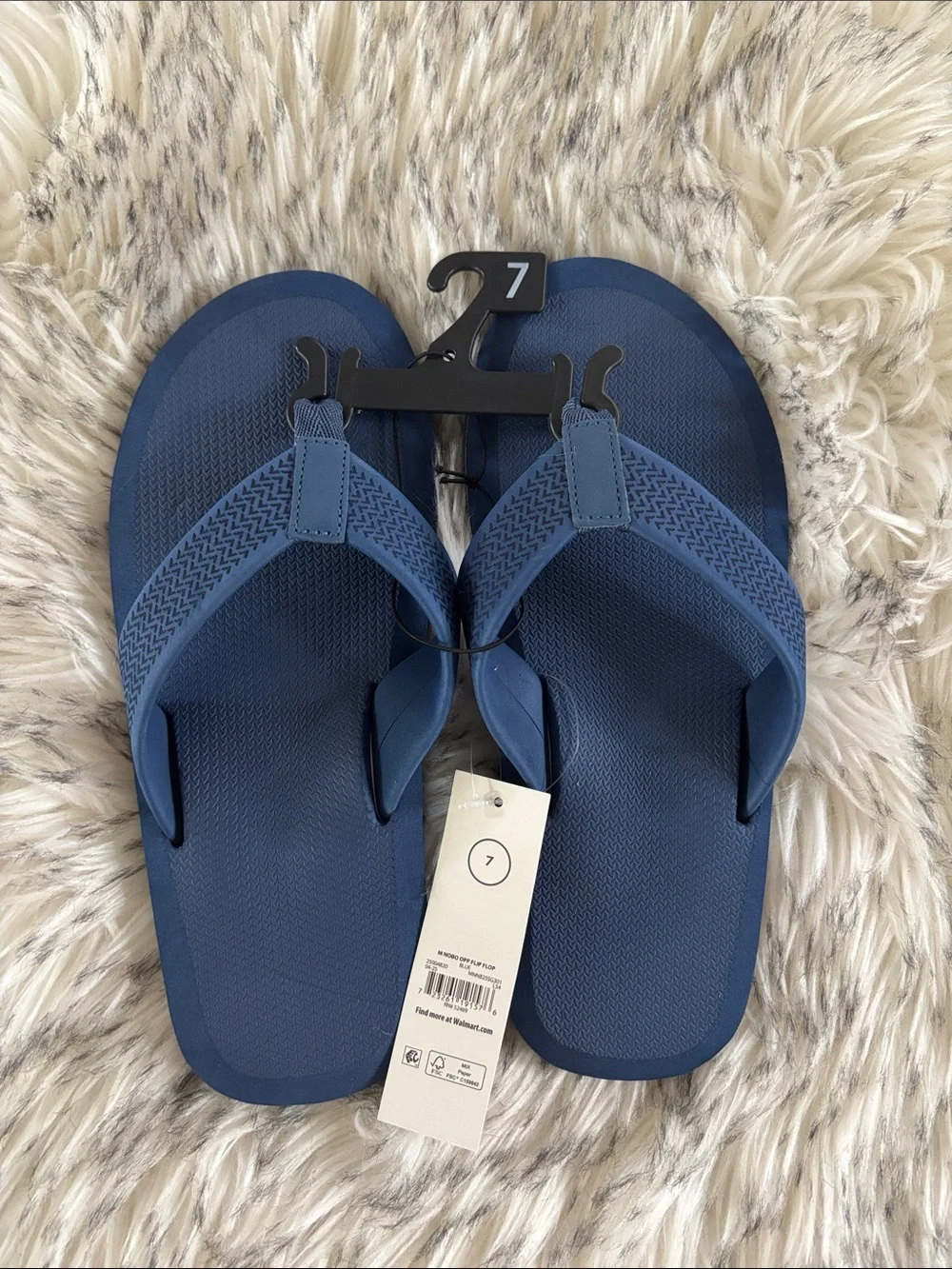 NWT Men's Ocean Flip Flop Sandals Size 7